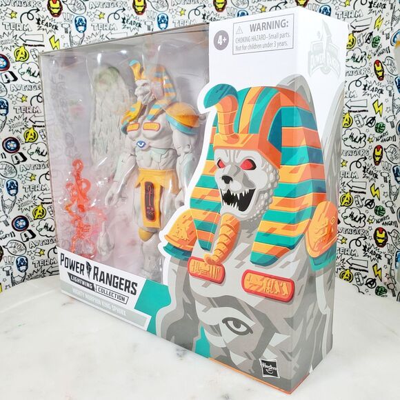 Power Rangers Lightning Collection Mighty Morphin King 8" Sphinx Villain MMPR - Picture 3 of 7